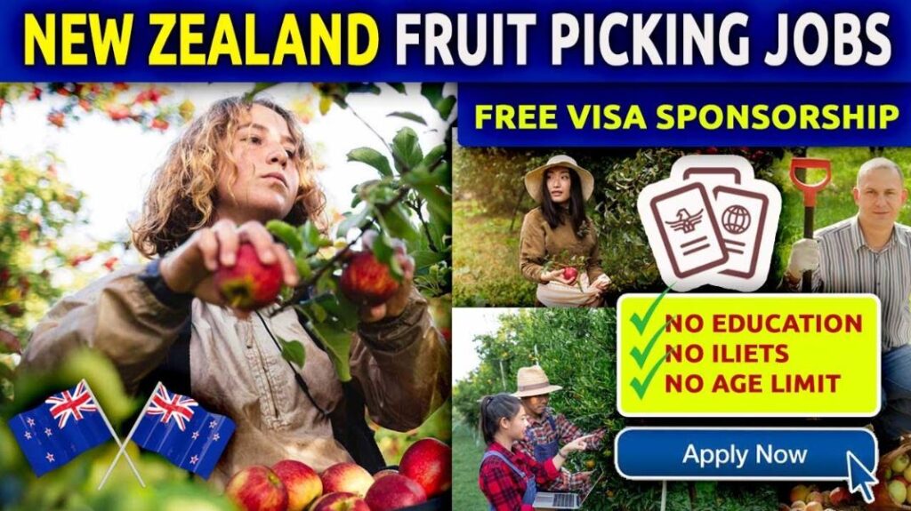 Apple Picker Job In New Zealand