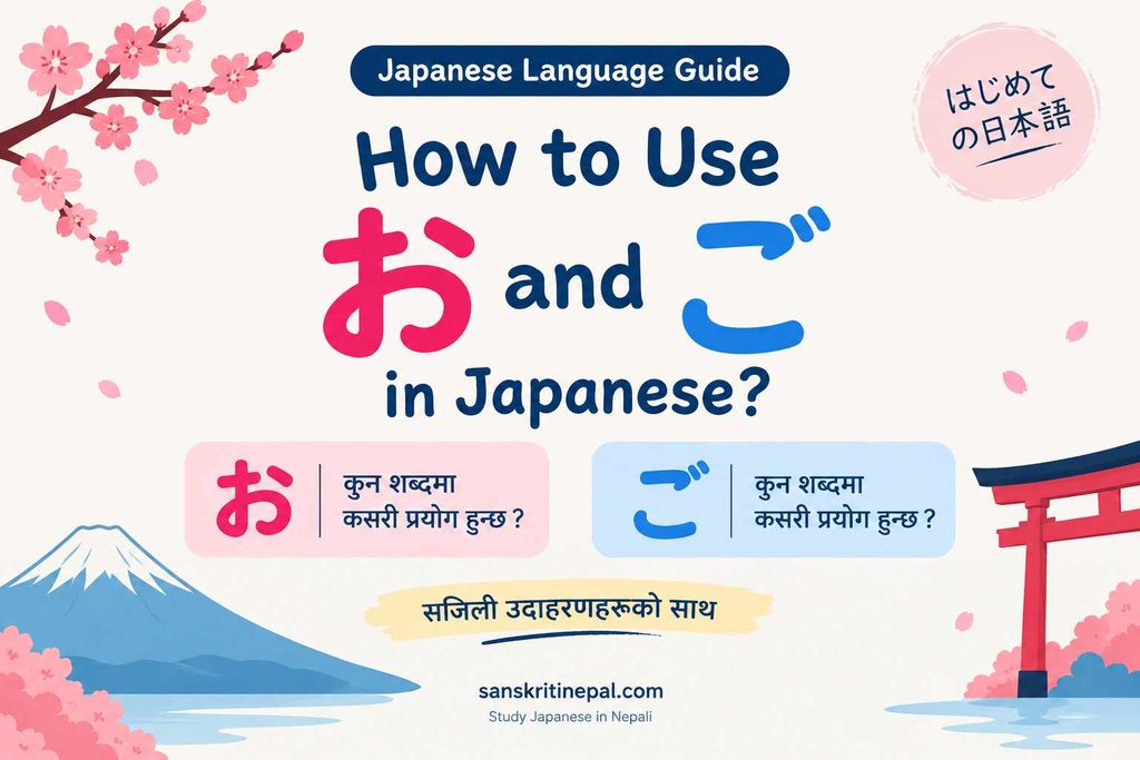 How to Use お and ご in Japanese?